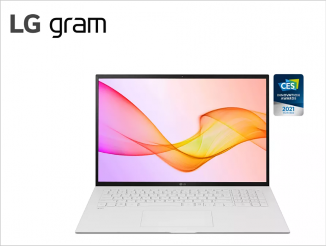 Laptop mới của LG với gam màu ấy tượng