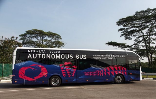 Xe buýt tự lái của Singapore sẽ được trang bị các cảm biến và pin có thể sạc lại